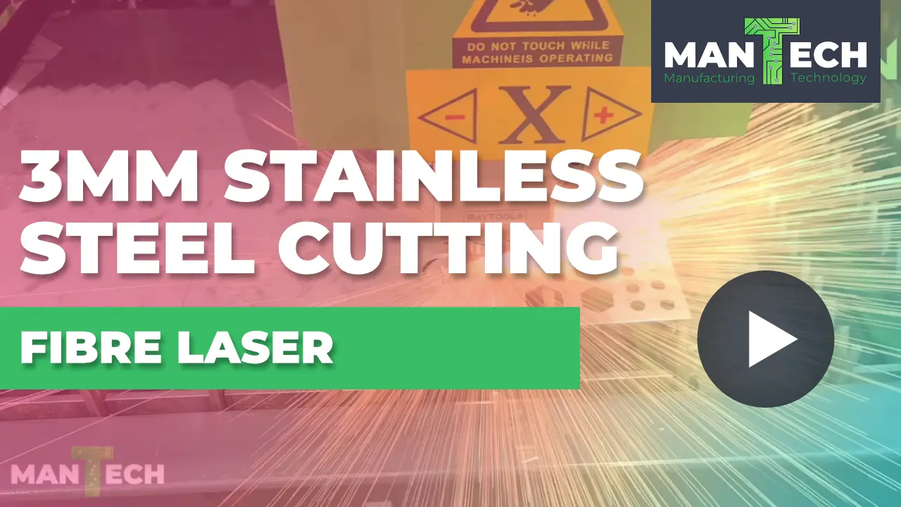 3mm Stainless Steel – Titan Fibre Laser