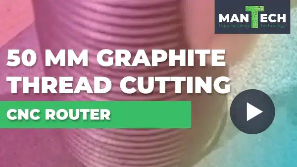 50mm Graphite Thread Cutting Test