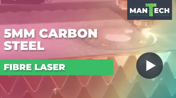 Titan Fibre Laser – 5mm Carbon Steel