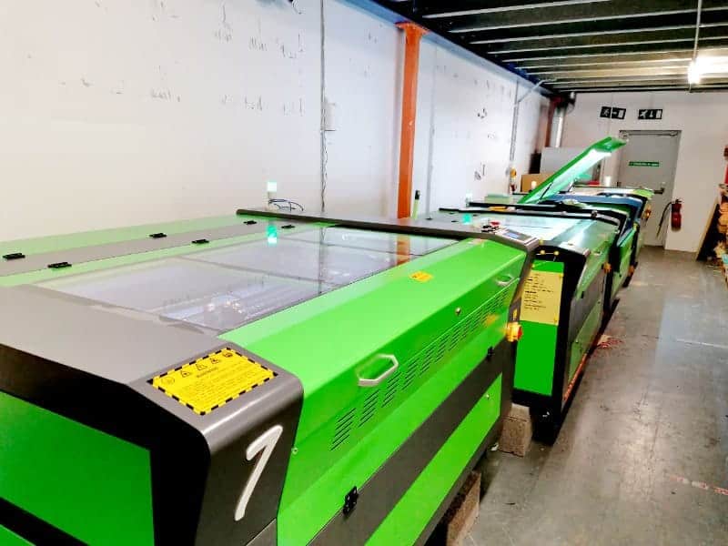 Multiple Laser Cutters