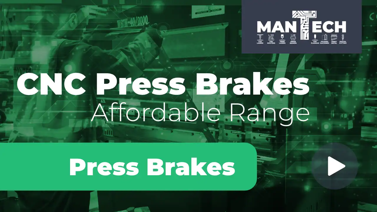 Precision Bending Made Easy — Mantech Press Brakes (with DA-41T Contro)
