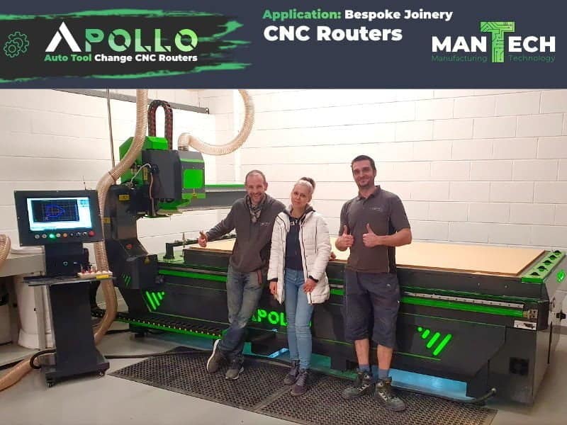 Award-Winning Joinery Firm Chooses Apollo ATC CNC