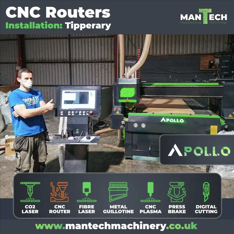 Apollo ATC CNC Installation – Tipperary