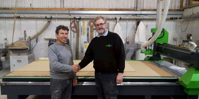 M6 CNC Router Install In Dorchester UK.