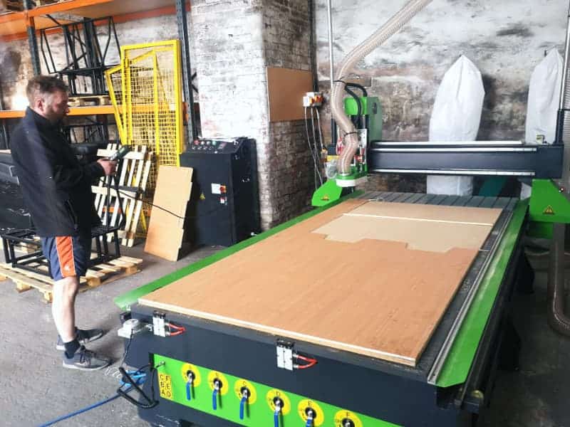 Campervan Bed Firm Chooses Merlin CNC
