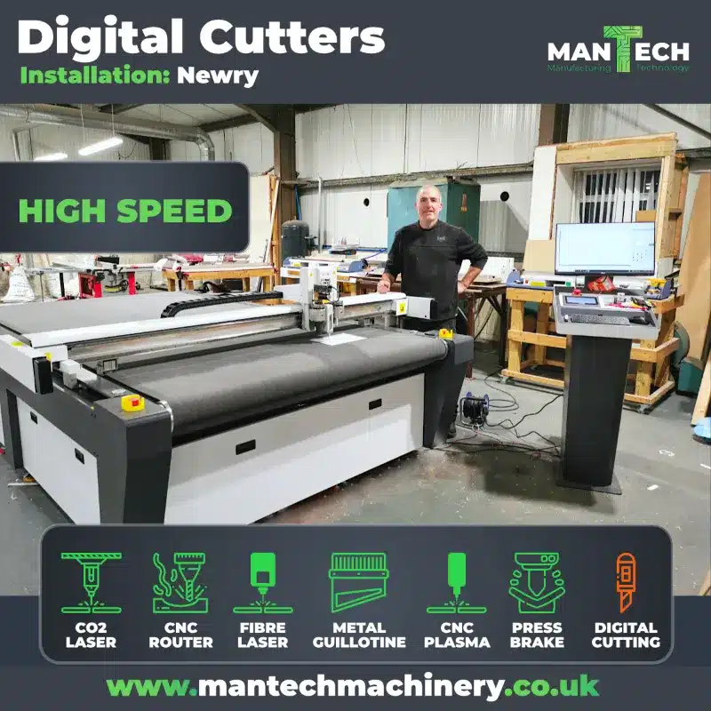 Cutting-Edge Fabrication: Mantech Installs New Digital Cutting Table