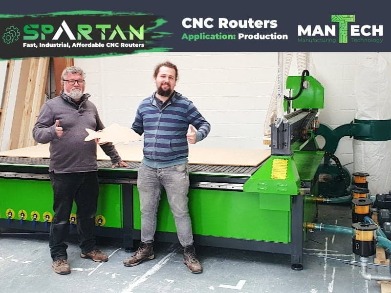 Warrington based customer chooses Spartan 1530 CNC
