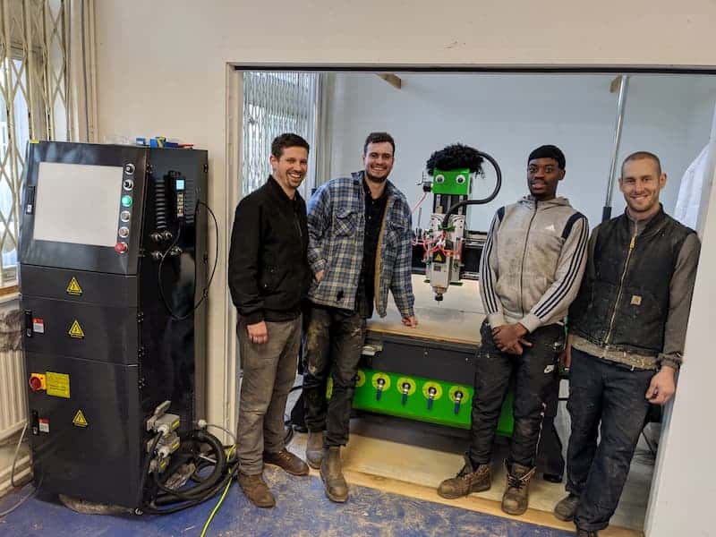 London Charity Purchases New CNC Router From Mantech