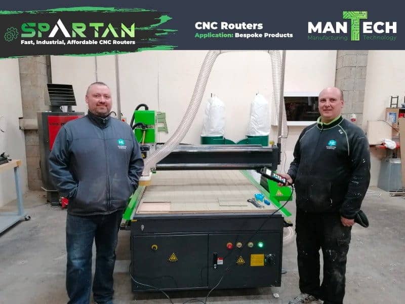 Exhibition company in Ireland – Spartan 1325 CNC Router