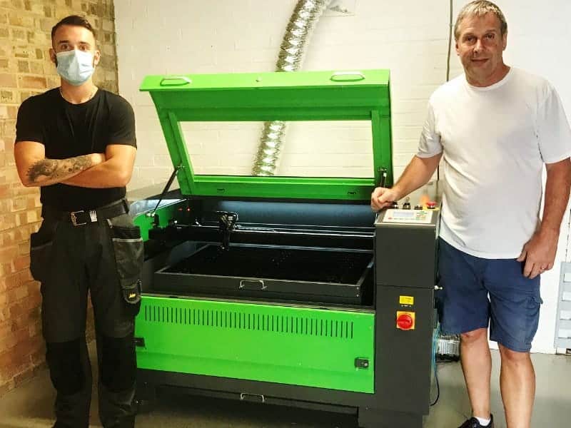 Corby based crafter chooses Lasertech
