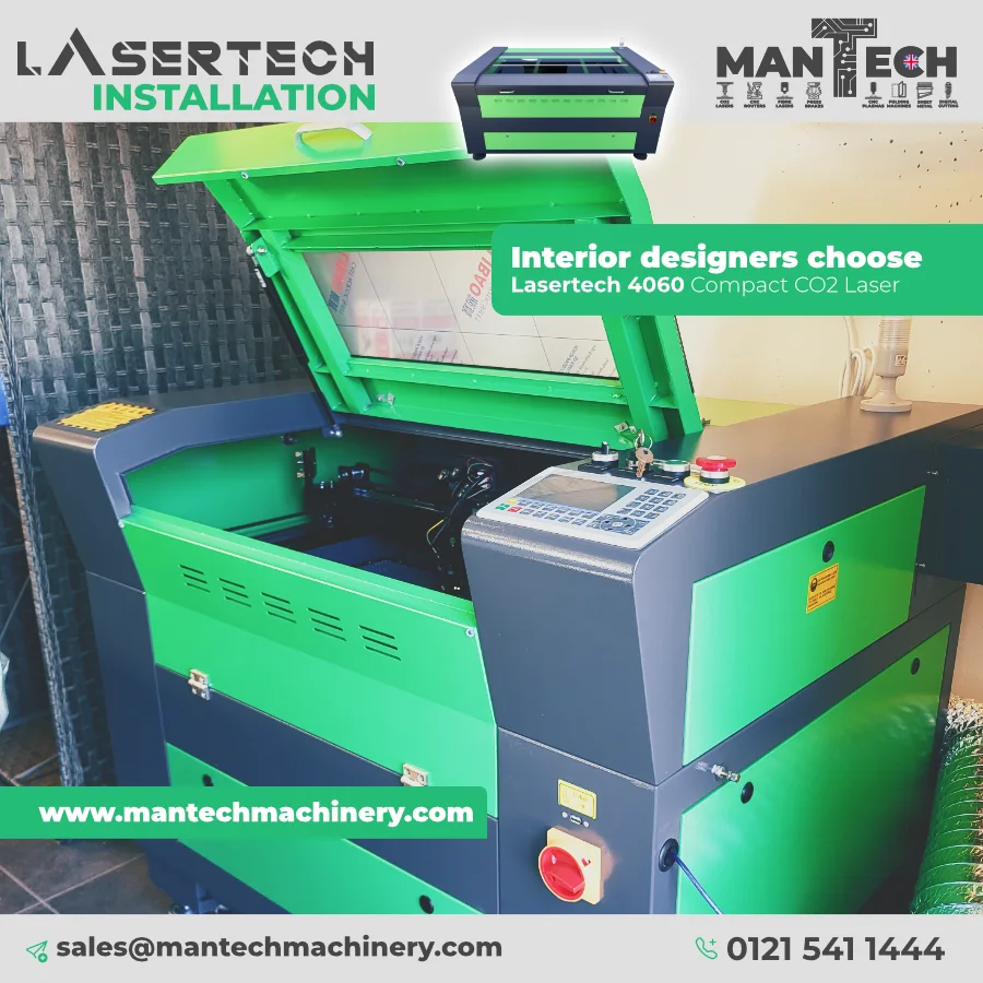 Precision Cutting for Interior Design – Lasertech 4060 Installation in Northern Ireland ??
