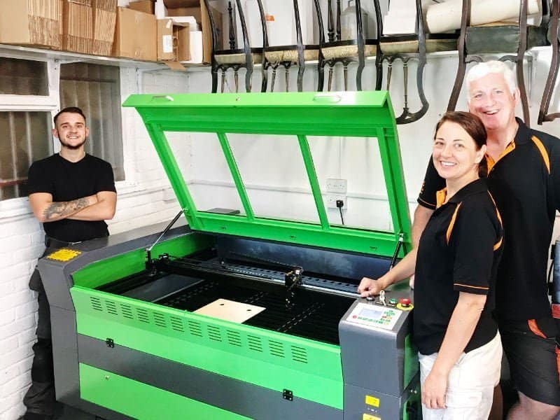 Upcycled Furniture Company Buys Lasertech