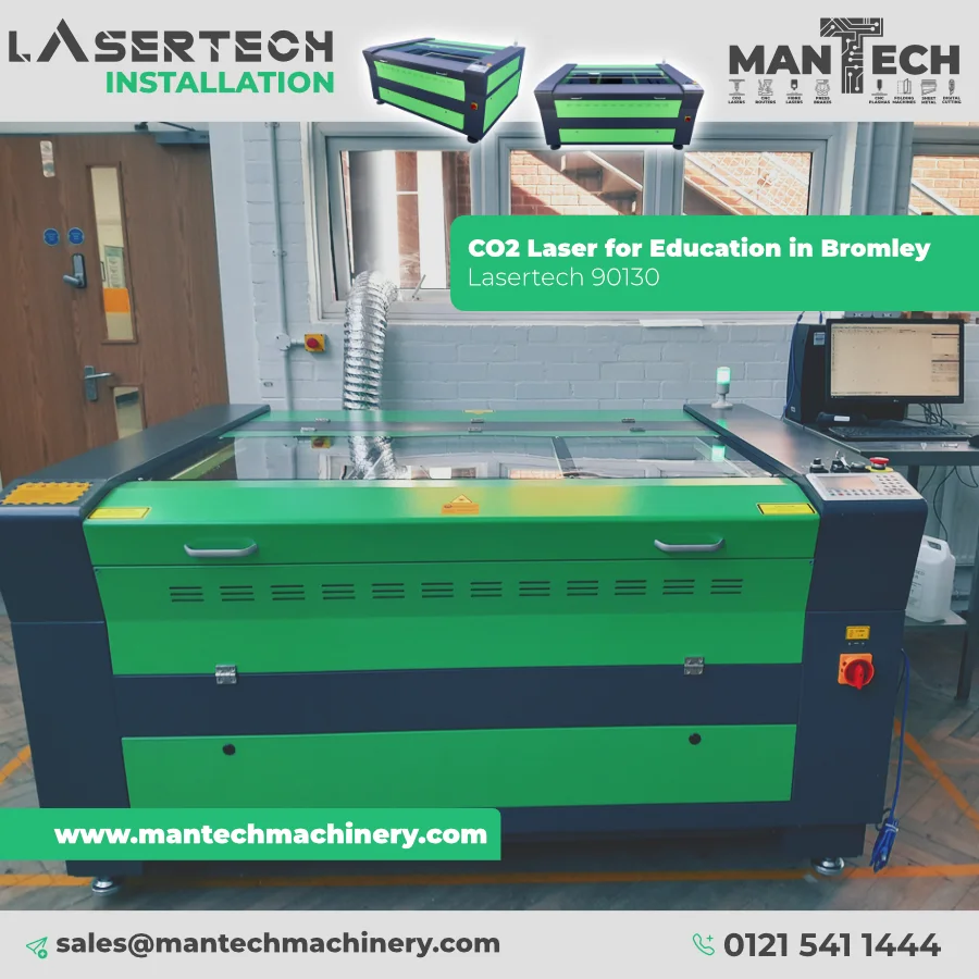 Lasertech 90130 CO₂ Laser Installed at an Educational Establishment in Bromley