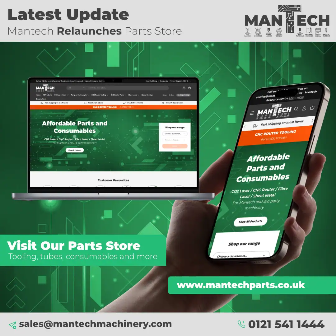 Mantech Parts Store Relaunches