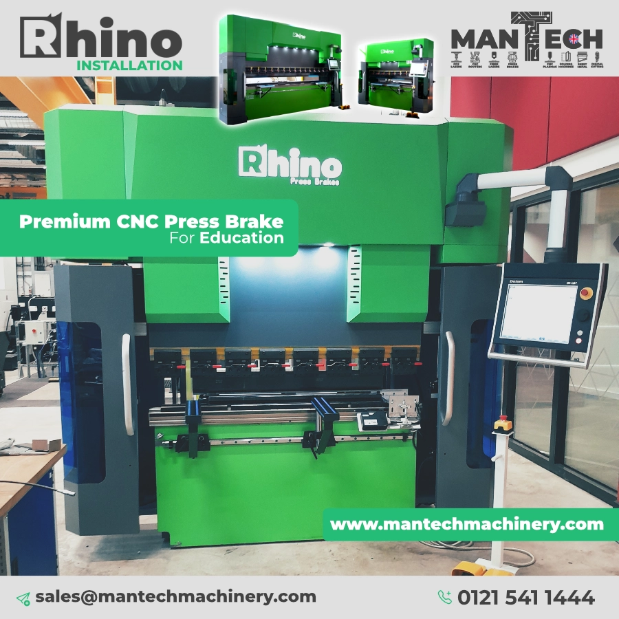 Installation News – Rhino Premium CNC Press Brake at Newcastle University