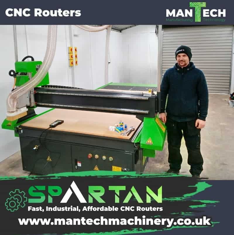 Spartan CNC Router – Install Northern Ireland
