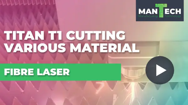 Titan T1 Fibre Laser – Cutting Various Material