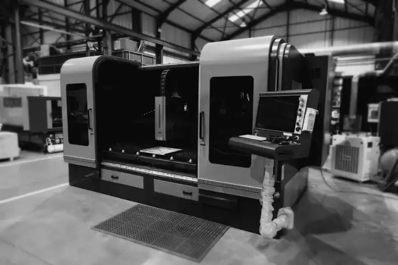 Vector FL250 industrial fibre laser cutter supplied by Mantech UK