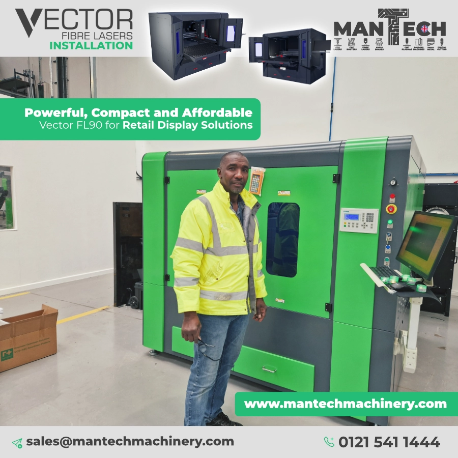 Installation Update – Vector FL90 Fibre Laser in London
