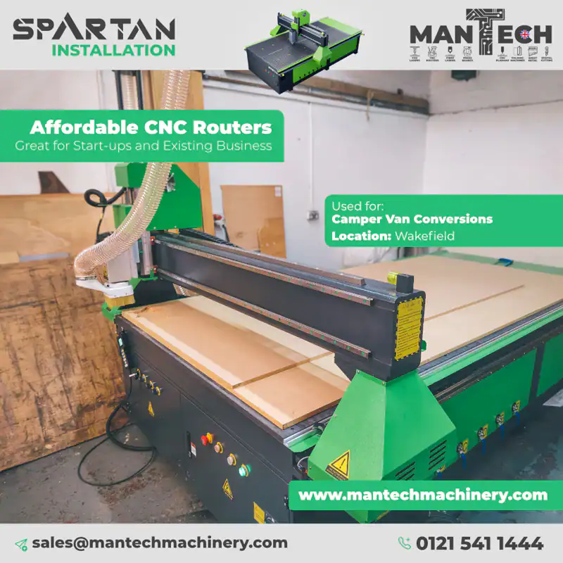 Spartan 1530 CNC Router Installed in Wakefield