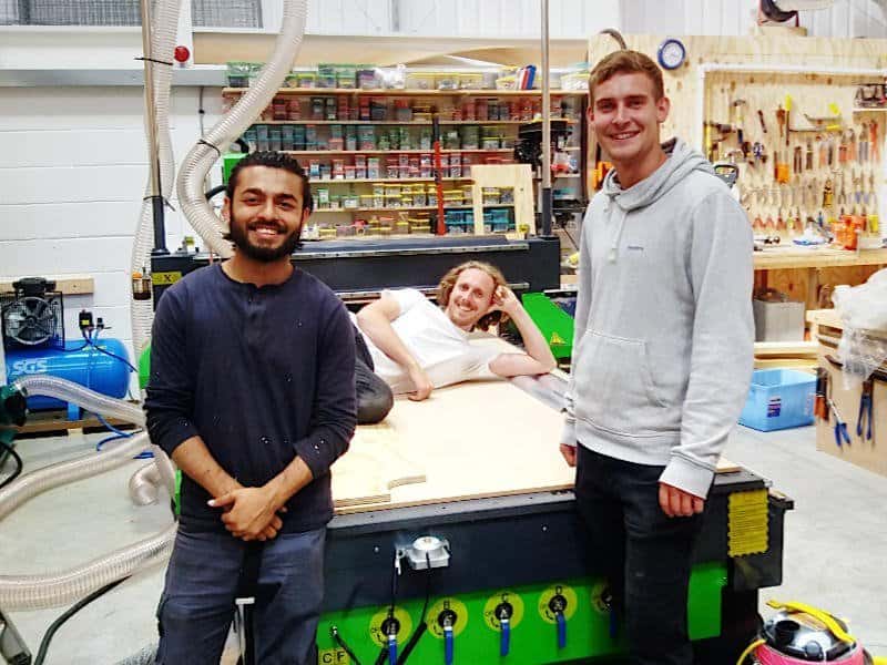 Bespoke Furniture – CNC Router Installation