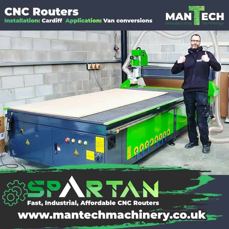 Spartan CNC Router aces camper van conversions