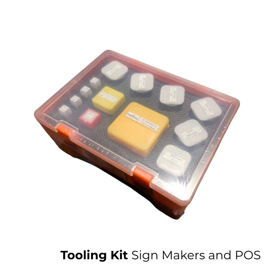Mantech sign maker and point-of-sale CNC router tooling kit