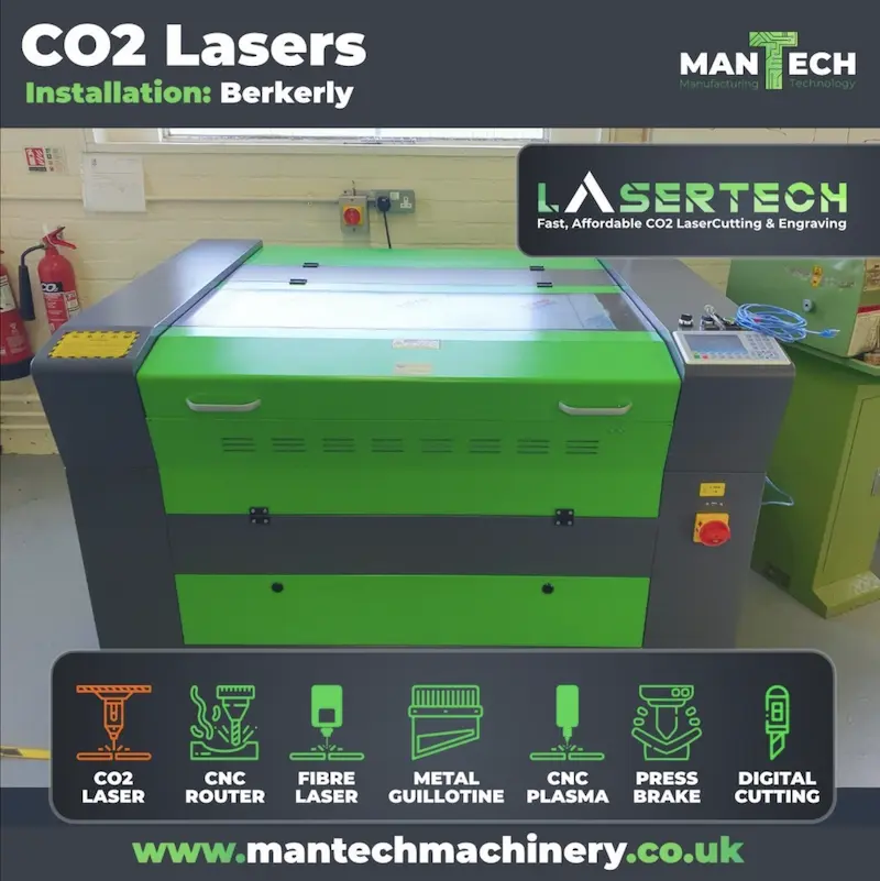 CO2 Laser Cutter Install – Berkerly