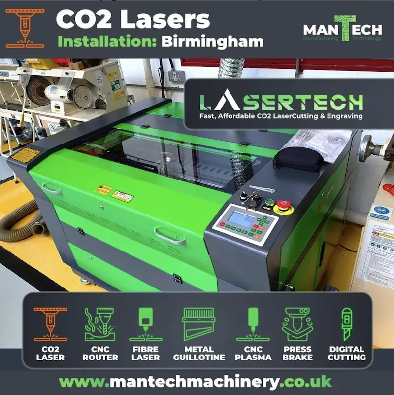College In Birmingham Opts For Mantech Laser Cutter