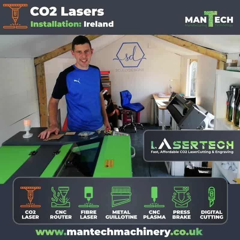 Installation in Ireland – Customer Chooses 4060 Lasertech Model