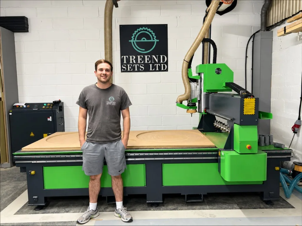 Falcon 1325 ATC CNC router installed in Haddenham