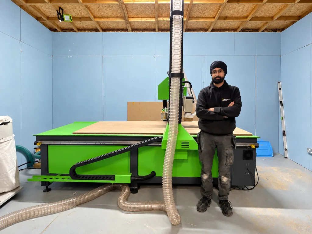 Spartan 1325 CNC Router Installed at Illumination Event Ltd