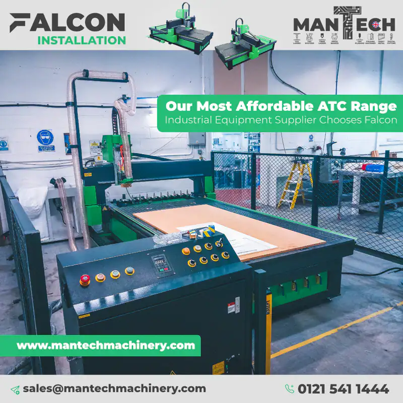 Falcon ATC CNC Router – New Customer Installation
