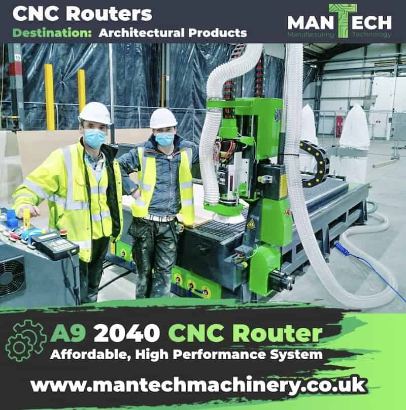 Irish Manufacturer – Mantech CNC Router