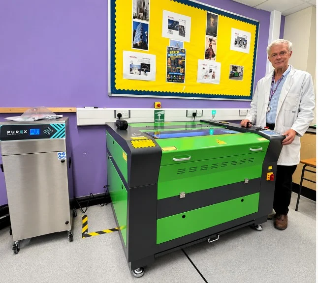 Two laser cutters installed at Oldbury Academy