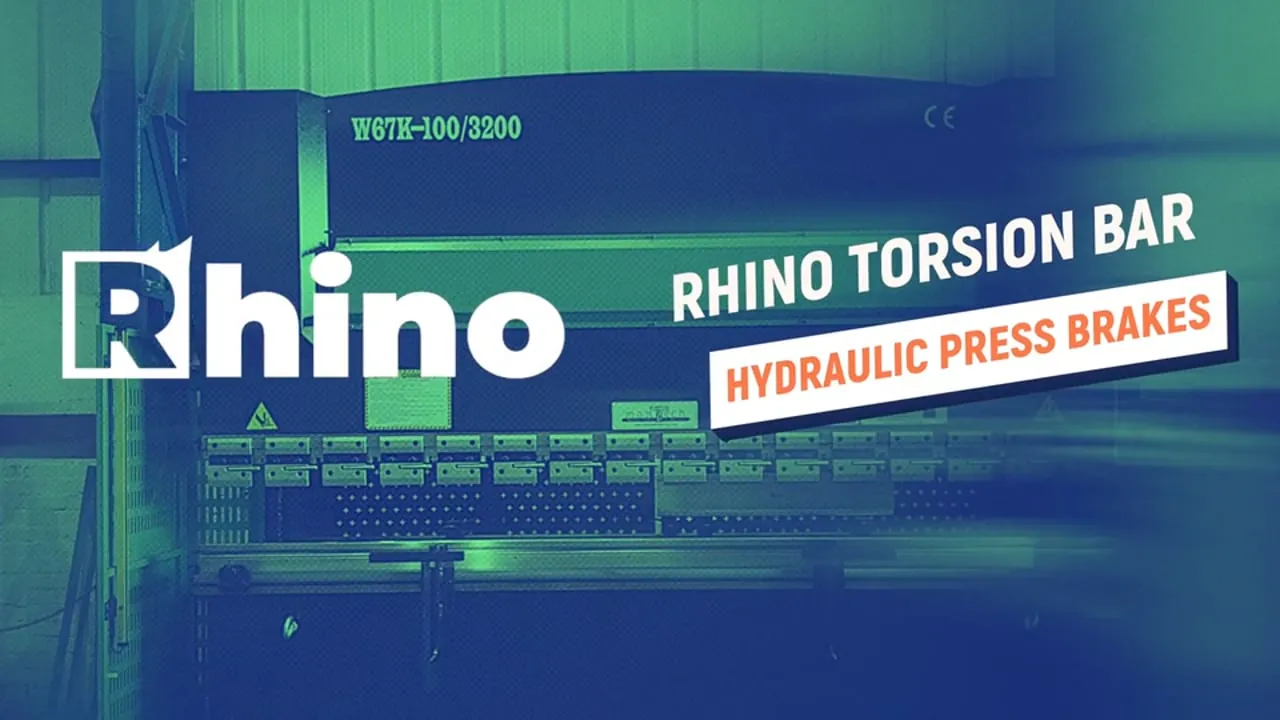 Rhino Hydraulic Torsion Bar Press Brakes — Affordable Fabrication