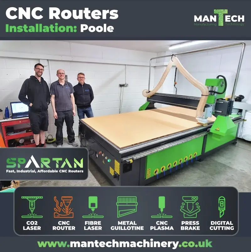 CNC Router Installation – Poole