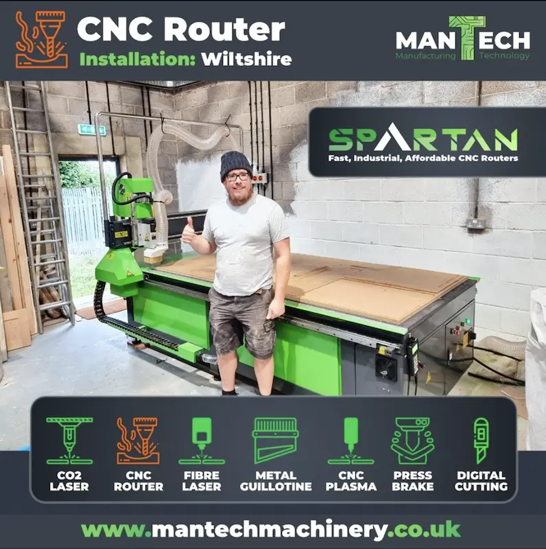 Woodworker Chooses Spartan CNC Router