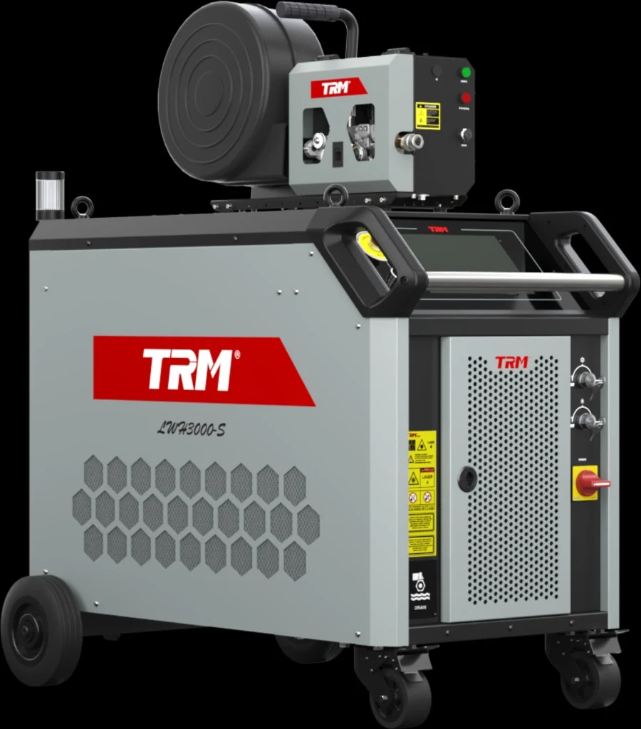 TRM LWH1500-S water-cooled fibre laser welder with wire feeder